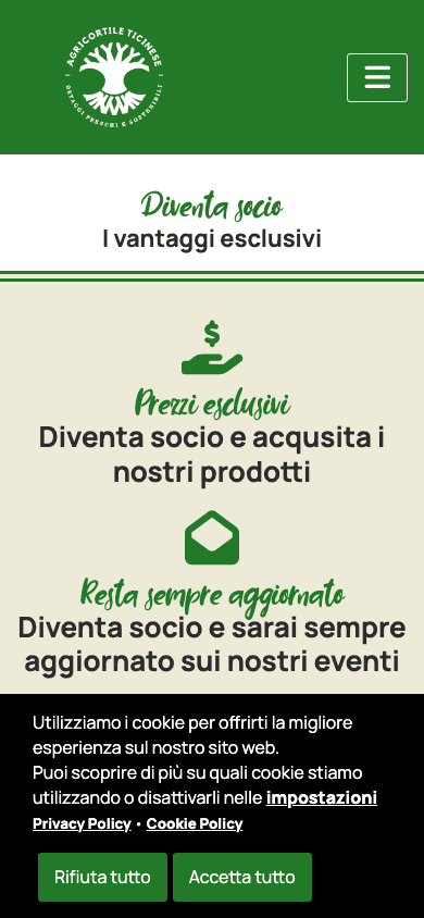 Agricortile diventa socio mobile