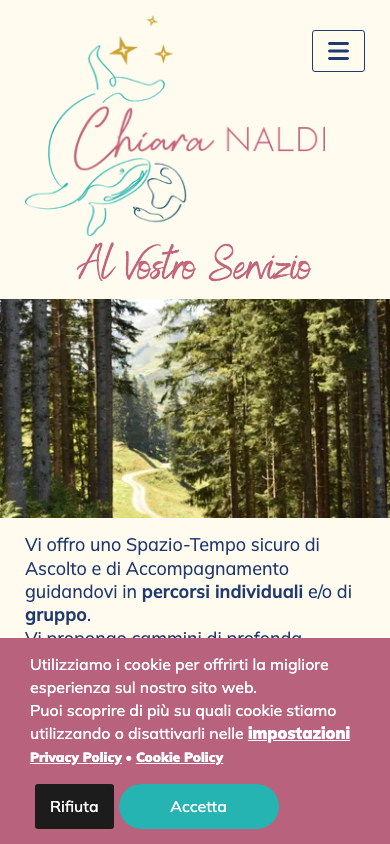 Chiara Naldi servizi su mobile