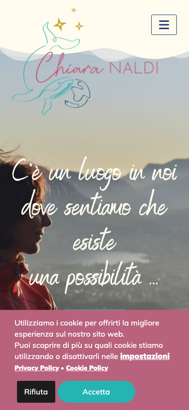 Chiara Naldi sito su mobile - meditazione e consapevolezza