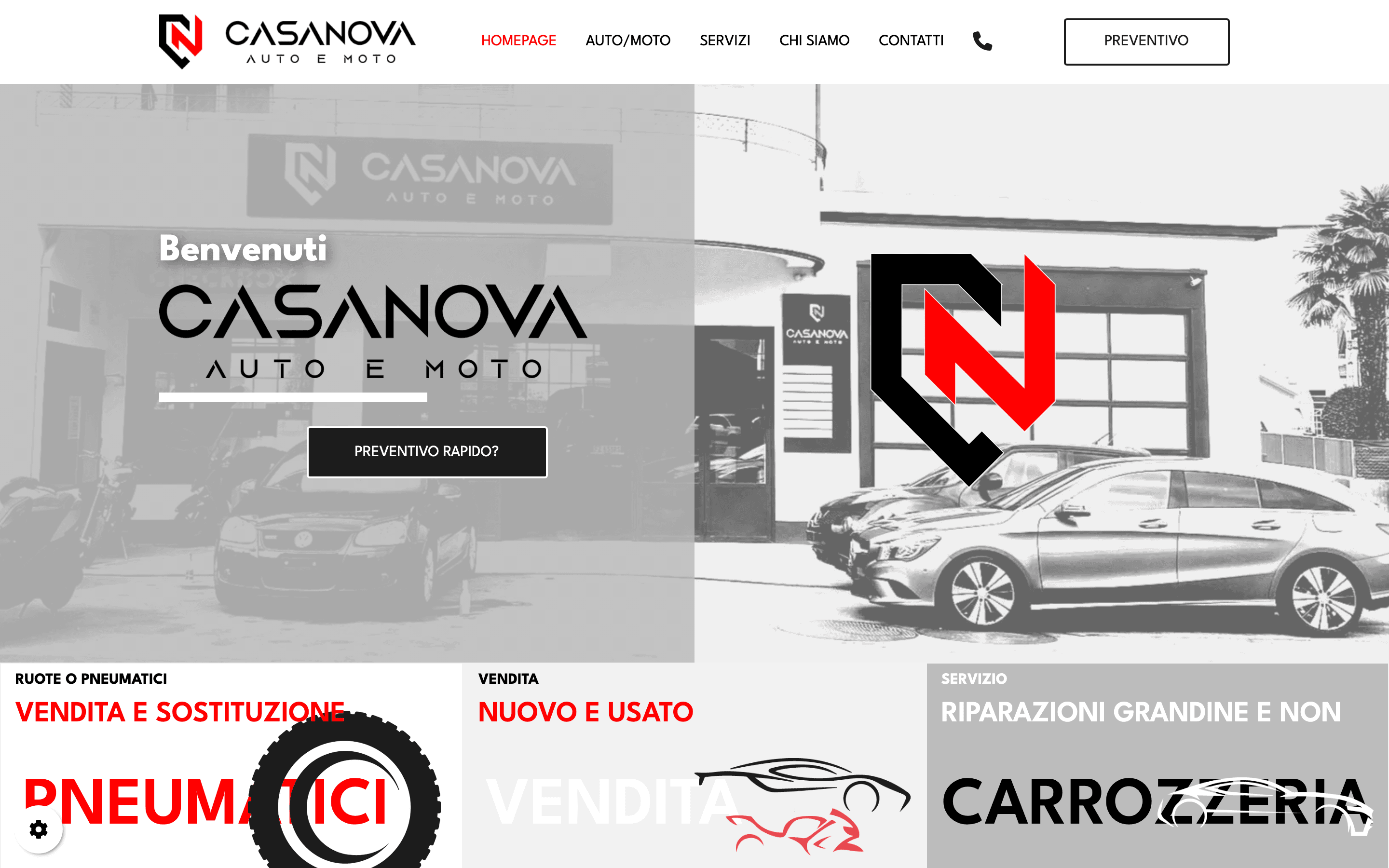 Garage Casanova homepage - officina auto e moto Agno Ticino