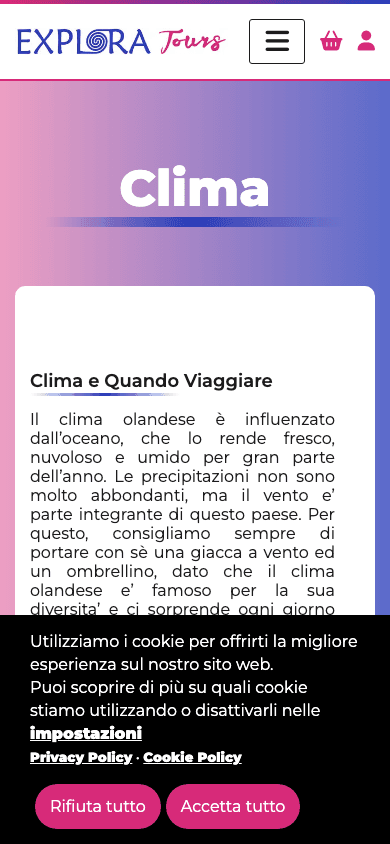 Exploratours consigli viaggio su mobile