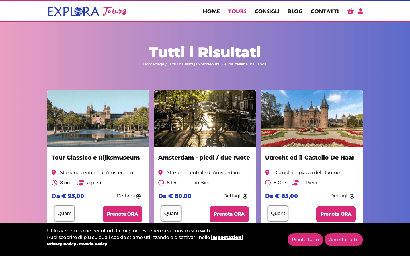 Exploratours screenshot 2