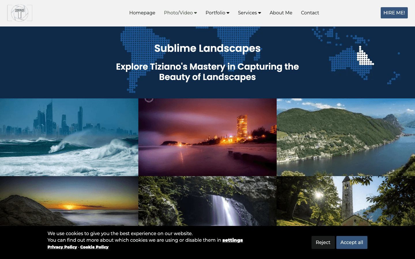 TZero Photography - galleria paesaggi Ticino e Gold Coast